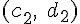 (c_{2},\;d_{2})